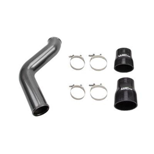 Wehrli Passenger (Hot) Side 3.5 in. Intercooler Pipe 19-24 Cummins 6.7L Bronze Chrome Bronze Chrome 100204-BC
