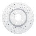 DFC 18-25 Land Rover Defender 90 Front Right Drilled & Slotted Geoperformance Rotor