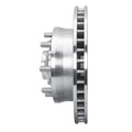 R1 Concepts Brake Rotor Drilled and Slotted Silver Fits Chevrolet G30