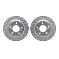 R1 Concepts Brake Rotor- D/S - Silver Fits BMW M3
