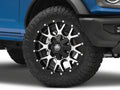 Mayhem auto part close-up