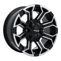 PEAK 20X10 8X170 ET18 CB125 GLOSS BLACK MACHINED