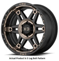 XD840 20X10 5X5.0 S-BLK DTCC -18MM