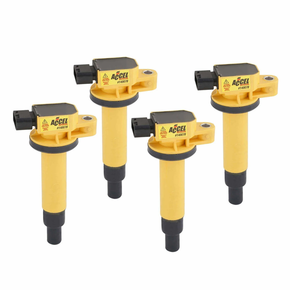 Ignition Coil Supercoil Scion 1.5L I4 4-Pack Direct OEM Replacement ACCEL