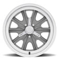 LEGENDARY WHEELS HB45 17x8 5x114.3/5x4.5 +6.95MM OS CHARCOAL/MACHINED