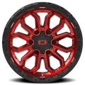6-135 GRED/GBLK LIP VIS KORUPT