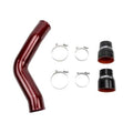 Wehrli Passenger (Hot) Side 3.5 in. Intercooler Pipe 13-18 Cummins 6.7L WCFab Grey WCFab Grey 100406-GRY