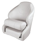 WISE 3315 BAJA SERIES BUCKET SEAT W/ FLIP UP BOLSTER WHITE