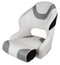 WISE 3315 BAJA SERIES BUCKET SEAT W/ FLIP UP BOLSTER WHITE