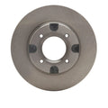 R1 Concepts Brake Rotor- Slotted - Silver Fits INFINITI G20