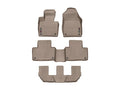 WeatherTech Tan Front Rear and Rear Floorliners Fits -22-26 Carnival 451672-1-2-5