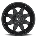 OCTANE 20x9 5x114.30/5x127.00 MATTE BLACK (1 mm)