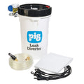 ROOF LEAK DIVERTER TARP BUCKET KIT 5FT WIDE X 5FT LENGTH TRANSLUCENT