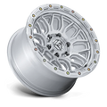 FUEL WHEELS SURGE 17X9 6X4.5 66 20 G-SLV-MCH CAST ALUMINUM GLOSS SILVER W MACHINED FACE FC881SD17906420