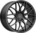 KM713 20X8.5 5X115 PHANTOM BLK 25MM