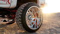 R1 20-25 Audi Sq8 Left Front Slotted Black Brake Rotor