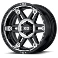 XD840 20X10 6X135 G-BLK MACH -18MM