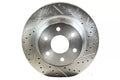 REGISTER BRAKE ROTOR 14IN DIA 1.181IN THICK 5.50X3.098IN BOLT LEFT SLOT/DR