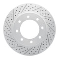 DFC 12-25 Ford F-350 Super Duty 4WD Front Left Drilled & Slotted Geoperformance Rotor