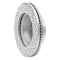 DFC 12-25 Ford F-350 Super Duty 4WD Front Left Drilled & Slotted Geoperformance Rotor