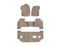 WeatherTech 15 Chevy Suburban Front Rear and Rear FloorLiners - Black