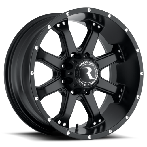 Raceline ASSAULT BLACK 17X9 6X135 25mm (6 B/S) - 991B-7906525