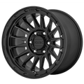 ~(29 lbs. 20X20X11)~ IMPACT 17x8.5 6x139.70 SATIN BLACK (0 mm)