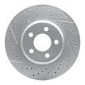 DFC 18-25 Land Rover Defender 110 Front Left Drilled & Slotted Geoperformance Rotor