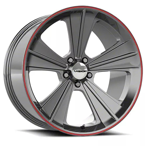 Vision Wheel 5-114.3 4.5 GMRL VIS MISSILE V327-20165GMRL50