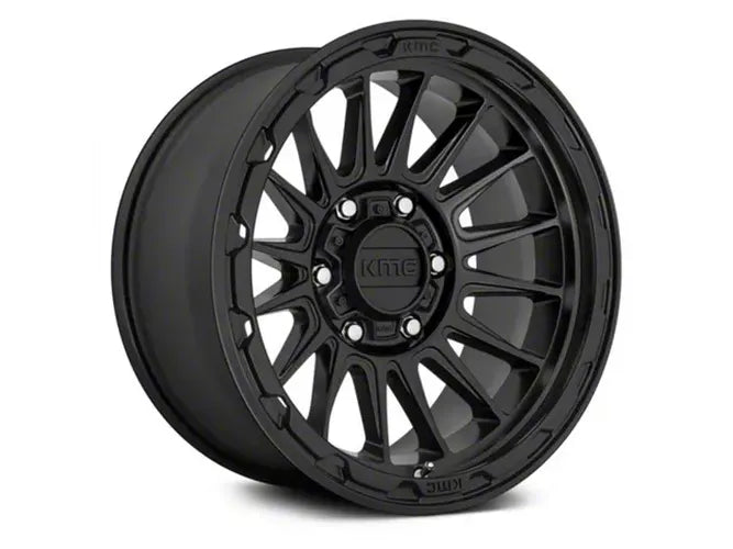 ~(32 lbs. 20X20X12)~ IMPACT 17x9 6x139.70 SATIN BLACK (18 mm)