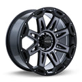 GOBI 20X9 6135 0P C87.1 SATIN BLACK SATIN GREY SPOKES