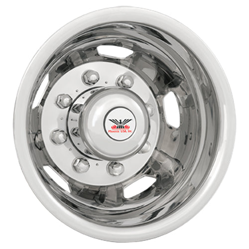 11C CHEVY/GMV C/K 3500 17IN 8LUG 5HH DUAL DOTLINER SIMULATOR REAR SET