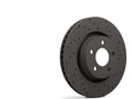 Hawk Talon 2010 Chrysler 300 C RWD / w/Vented Rear Discs Drilled and Slotted Rear Brake Rotor Set