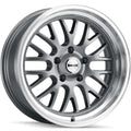 RIDLER TYPE 607 GREY W MACHINED LIP 18X9.5 5-120.65 6MM 83.82MM