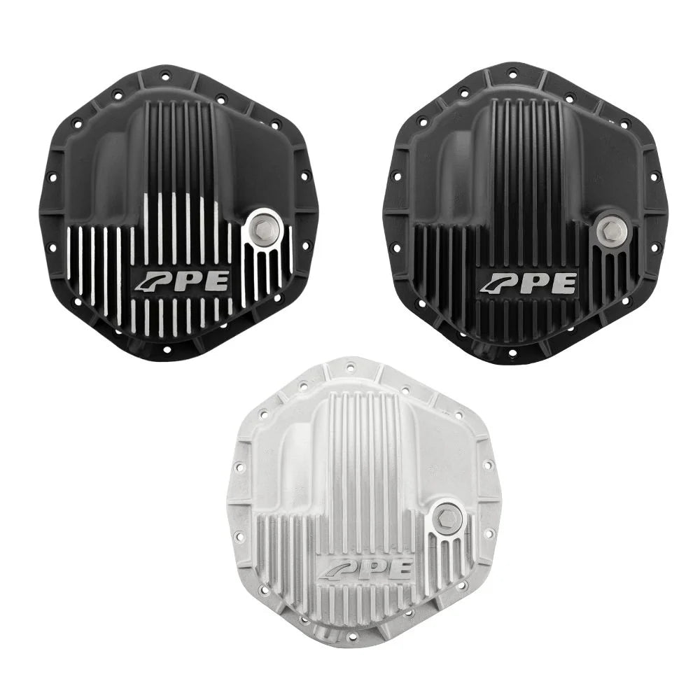 Heavy-Duty Cast Aluminum Rear Differential Cover - RAM GM 2500 3500 HD - Black