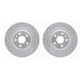 R1 Concepts Brake Rotor- D/S - Silver Fits Volvo S60
