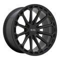 BRKZN 17X9.5 6X5.5 M-BLK -12MM