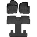 WeatherTech Black Front Rear and Rear Floorliners Fits -21-24 Mercedes-Benz 4415331-441595-5-4