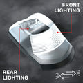2325 F250/F350 SUPERDUTY (5PIECE SET) CLEAR WHITE CAB ROOF LIGHT LED LENS
