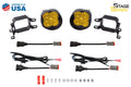 SS3 MAX ABL WHITE SAE FOG ANGLED LH NO BRACKETS (SINGLE)