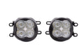 SS3 MAX ABL WHITE SAE FOG ANGLED LH NO BRACKETS (SINGLE)