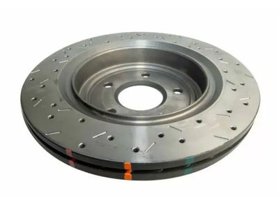 DBA 2009 Chevrolet Corvette ZR1 4000 Series Drilled and Slotted Rear Rotor