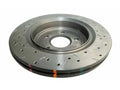 DBA 2009 Chevrolet Corvette ZR1 4000 Series Drilled and Slotted Rear Rotor