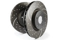 EBC 97-99 Porsche Boxster 2.5L (w/Cast Iron Rotor) GD Sport Rear Rotors