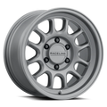Raceline 958T Rogue 17x8in / 5x108 BP / 30mm Offset / 72.62mm Bore - Titanium Wheel