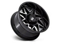 MO812 20X9 8X170 20MM GLOSS BLACK MACHINED