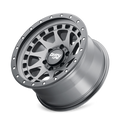 DIRTY LIFE ENIGMA PRO 9311 SATIN GRAPHITE BLACK LIP 17X9 5-127 -38MM 71.5MM