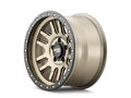 Dirty Life 9309 Canyon Pro 17x9/5x127 BP/-12mm Offset/71.5mm Hub Satin Gold Wheel - Beadlock