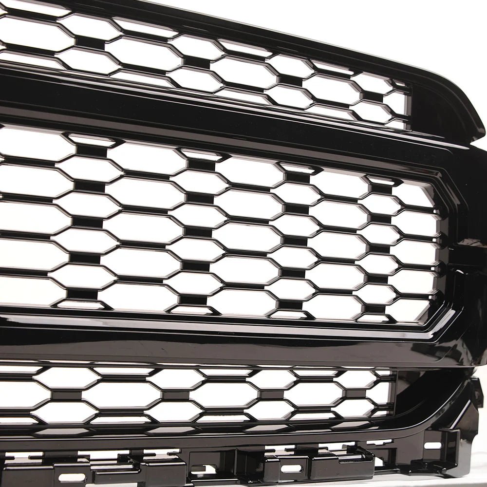2124 F150 (EX RAPTOR MODEL) MESH GRILLE GLOSS BLACK