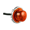 4LED 19 FUNCTION 24WATT HIGHINTENSITY STROBE LIGHT MODULE W BLACK BASE AMBER